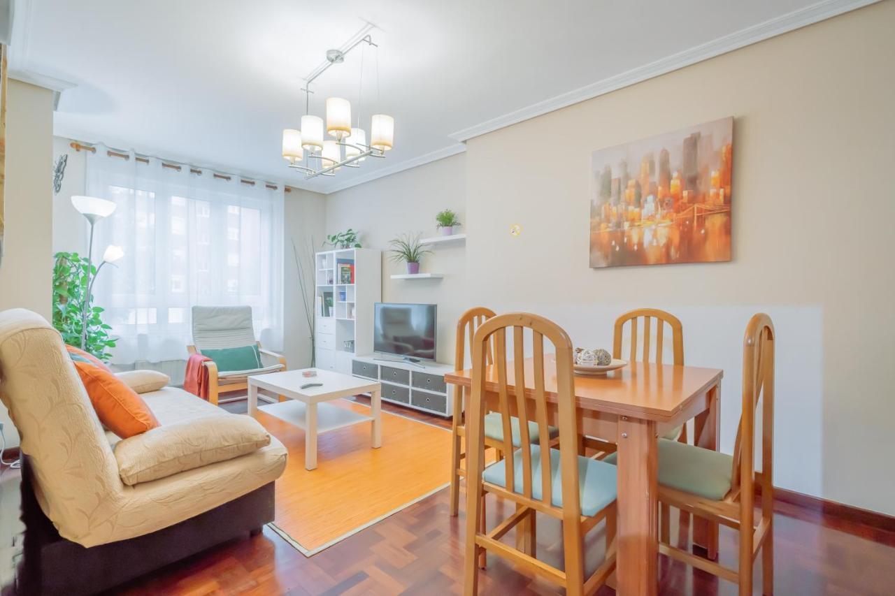Luminoso Y Acogedor Apartamento Gijón Exteriör bild